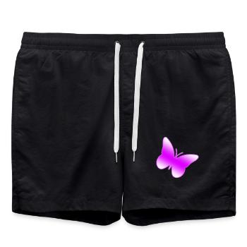 Butterfly - Swim Trunks - black - Front - AI Model Male 185 light (185cm)