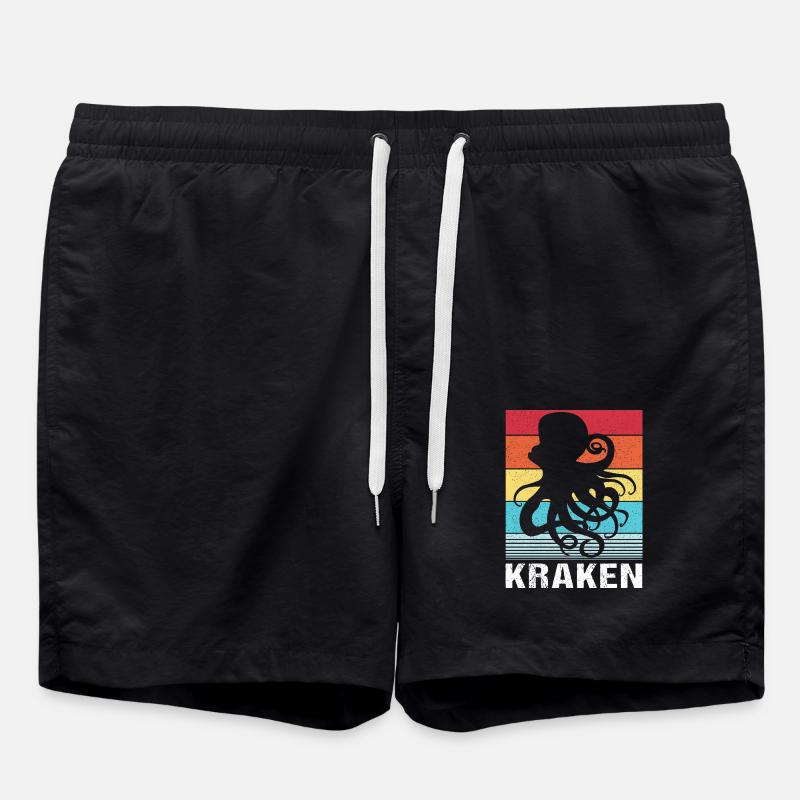 Pieuvre Pieuvre Pieuvre Pieuvre Pieuvre - Short de bain - noir