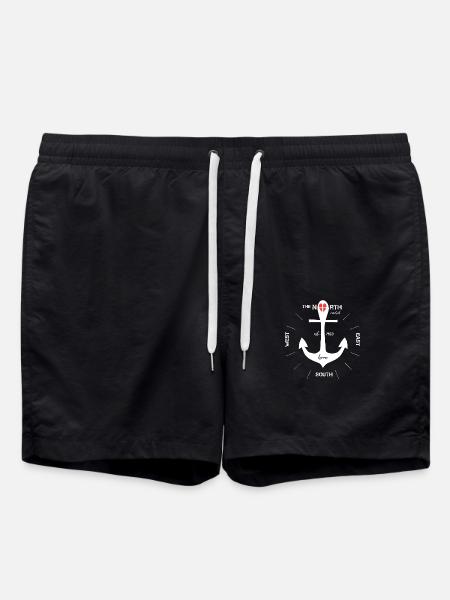 Ancré Danemark Copenhague - Short de bain - noir
