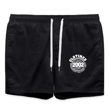 2002 - Short de bain - noir - Devant - AI Model Male 185 light (185cm)