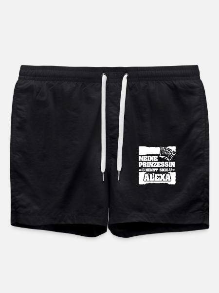 Gift for Alexa - Swim Trunks - black
