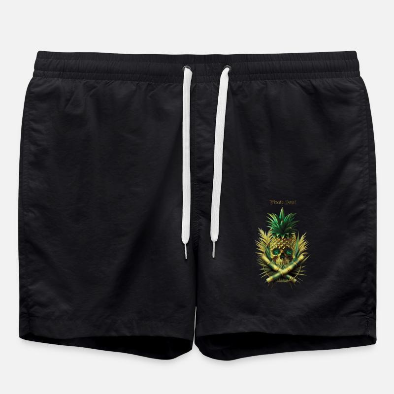 victoria ananas - Short de bain - noir
