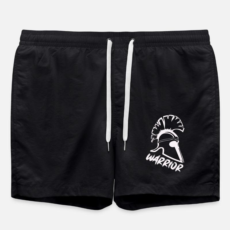 Sparta Helmet Warrior - Swim Trunks - black