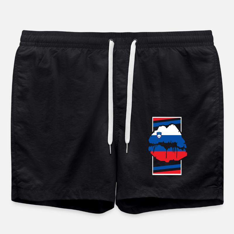 Slovenia - Swim Trunks - black