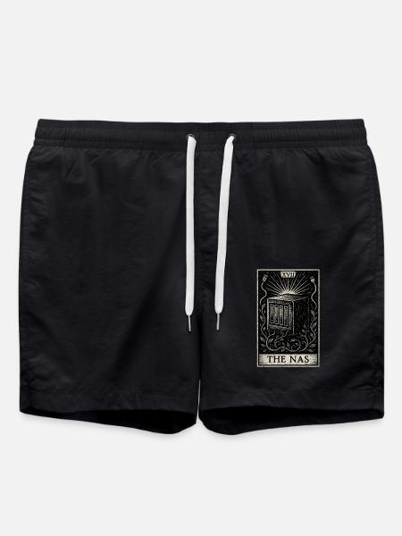 Datahoarding Tarot: The Oracle of NAS - Swim Trunks - black