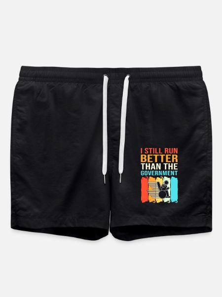 Wheelchair - Swim Trunks - black