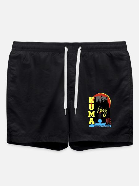 KUMA Japanese Bearhugger - Swim Trunks - black