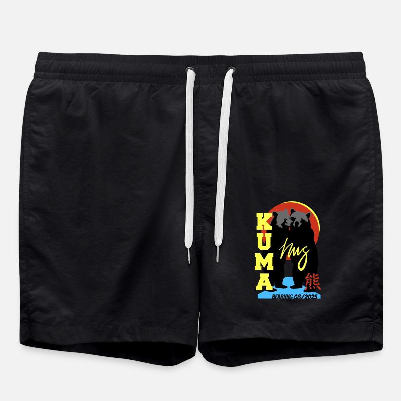 KUMA Bearhugger japonais - Short de bain - noir