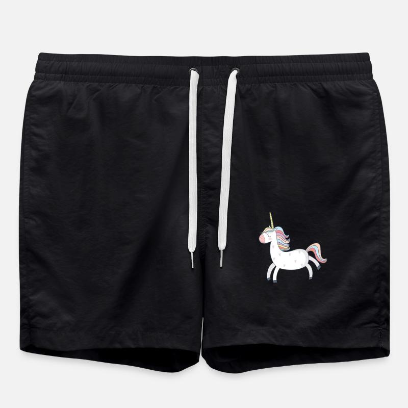 Licorne - Short de bain - noir