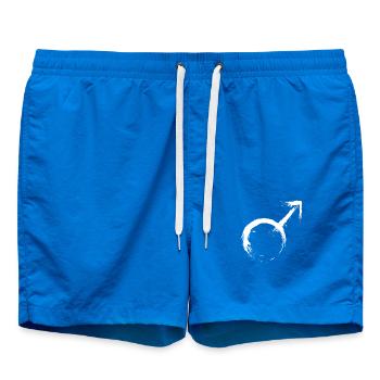 Männliches Geschlechtssymbol Symbol Vektor - Badeshorts - Cobalt blue - Vorne