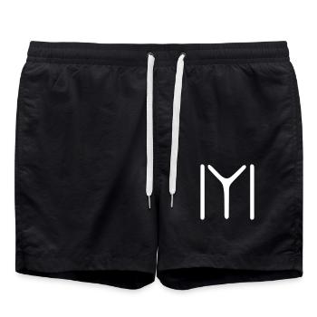 Türk IYI Kayi Boyu - Badeshorts - Schwarz - Vorne - AI Model Male 185 light (185cm)