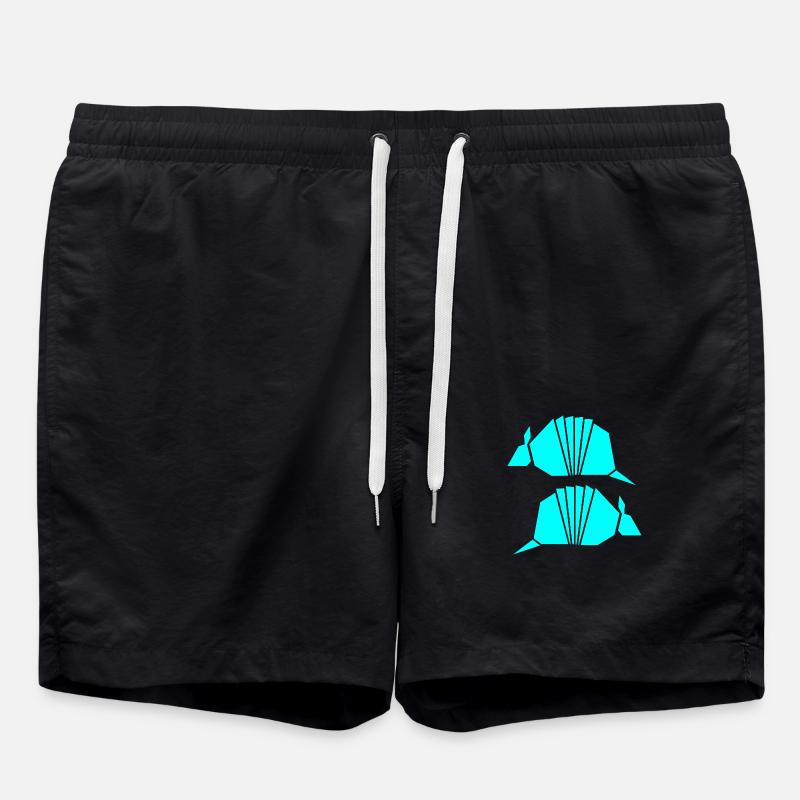 Armadillos - Swim Trunks - black