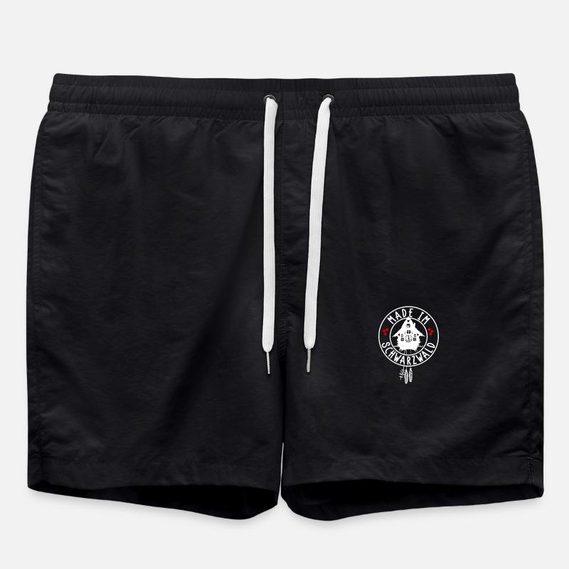 Made im Schwarzwald - Badeshorts - Schwarz
