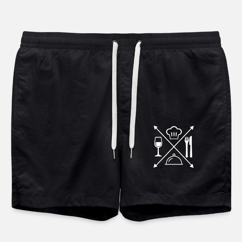 Restaurant - Swim Trunks - black