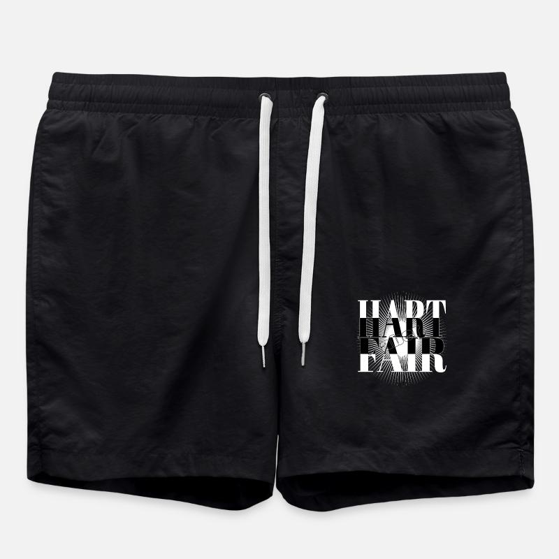 HART aber FAIR - Badeshorts - Schwarz