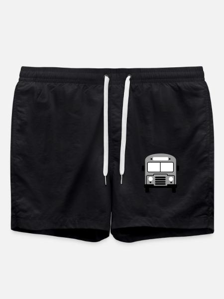 Bus - Short de bain - noir