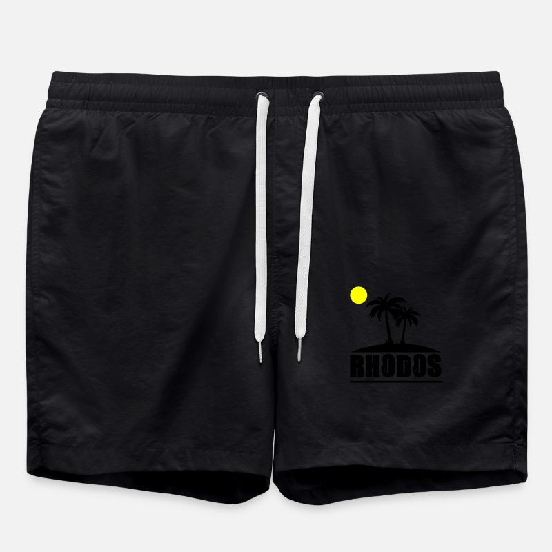 Rhodes - Short de bain - noir