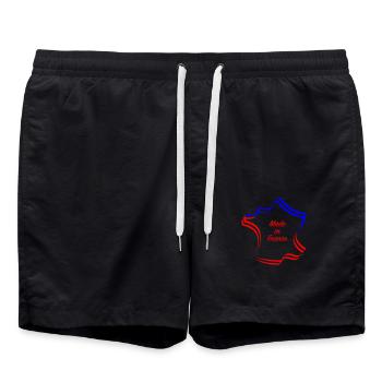 Made in France - Swim Trunks - black - Front - AI Model Male 185 light (185cm)
