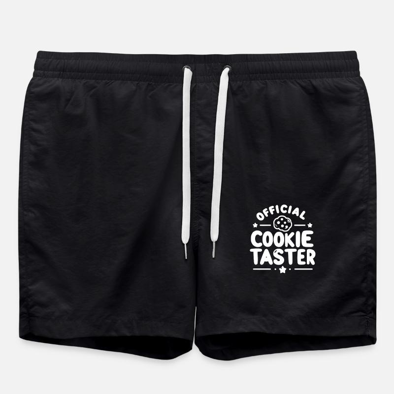 Official Cookie Taster - Swim Trunks - black