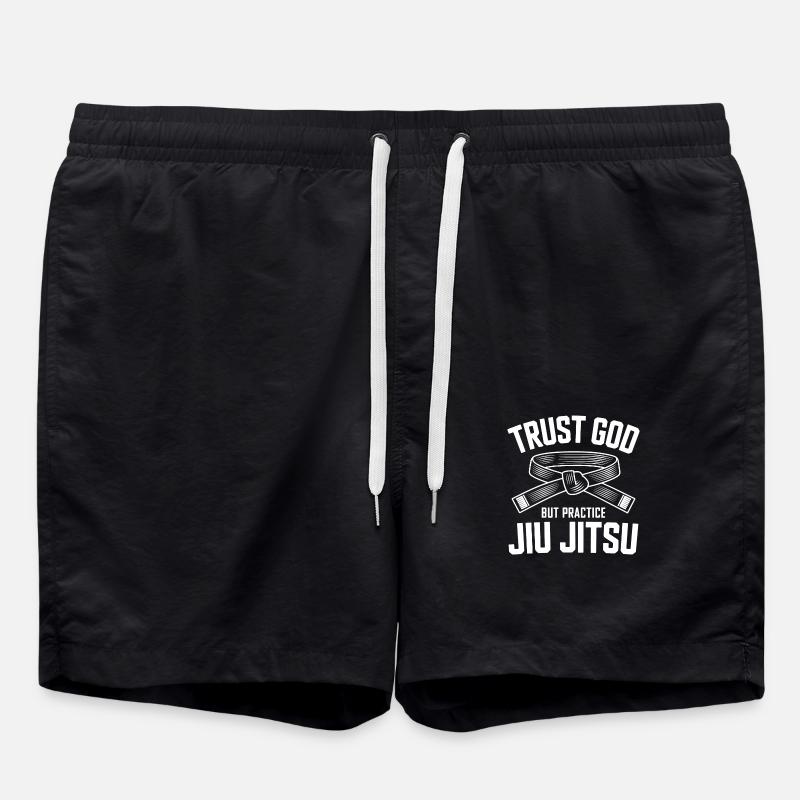 Experience discipline in grappling - Swim Trunks - black