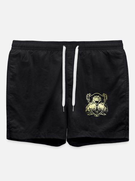 Alligator Boxer - Badeshorts - Schwarz