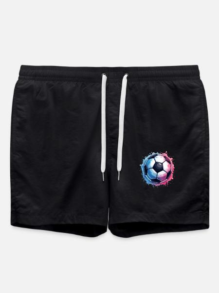 Footballeurs Football Garçons Enfants - Short de bain - noir