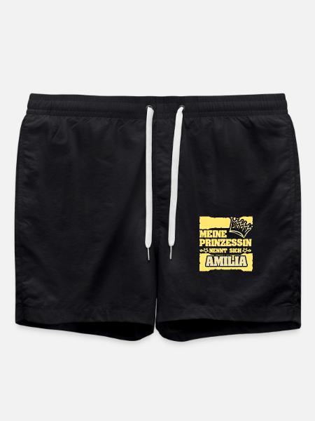 Amilia - Badeshorts - Schwarz