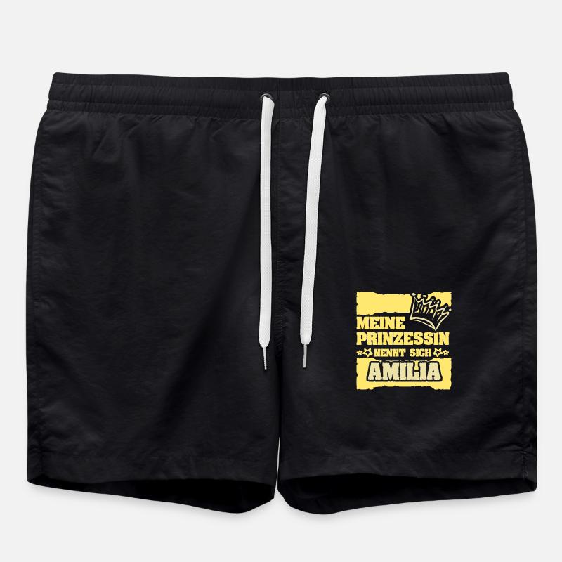 Amilia - Badeshorts - Schwarz
