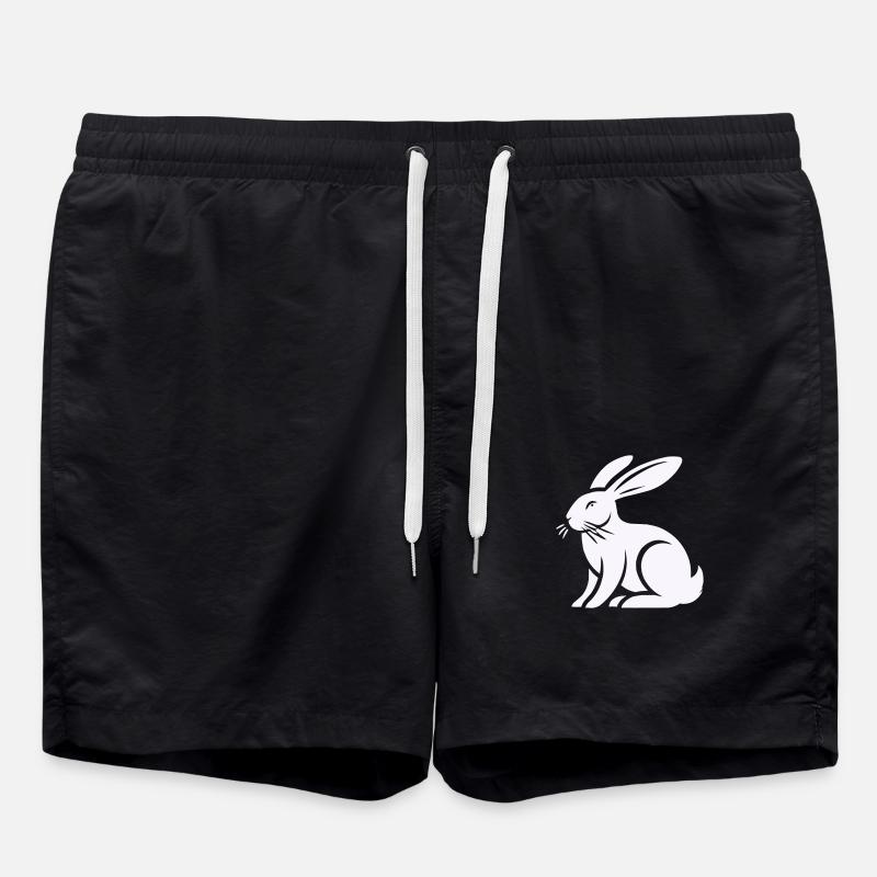 Rabbit Rabbit - Swim Trunks - black