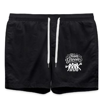 Équipe Groom Bachelors - Short de bain - noir - Devant - AI Model Male 185 light (185cm)