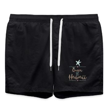 Hawaii - Short de bain - noir - Devant - AI Model Male 185 light (185cm)