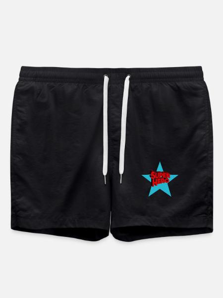 Superhero superheroes - Swim Trunks - black