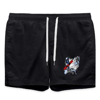snowboarding - Short de bain - noir - Devant - AI Model Male 185 light (185cm)