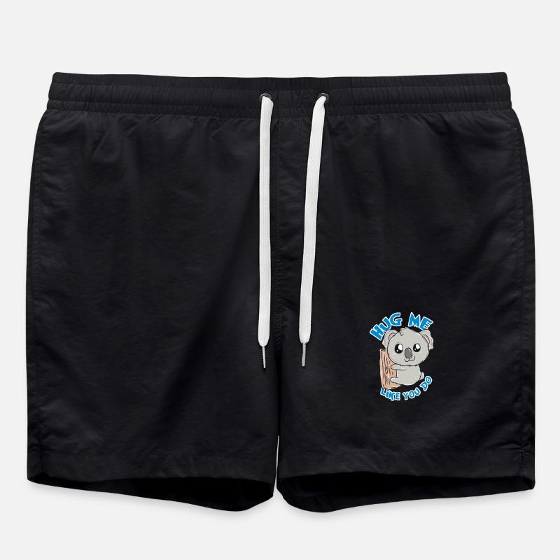 Koala - Swim Trunks - black