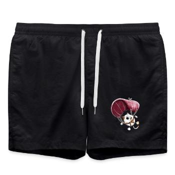Frida on Air - Swim Trunks - black - Front - AI Model Male 185 light (185cm)