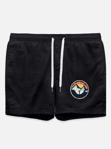 Mountain bike adventure - Swim Trunks - black
