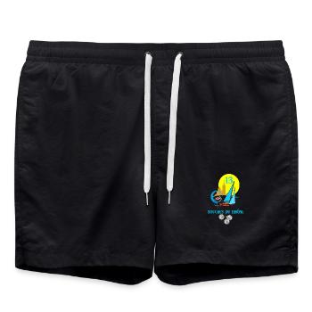 Bouches du rhône - Badeshorts - Schwarz - Vorne - AI Model Male 185 light (185cm)