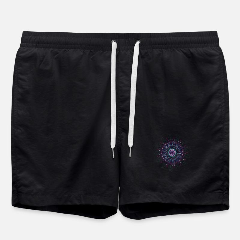 Mandala - Swim Trunks - black