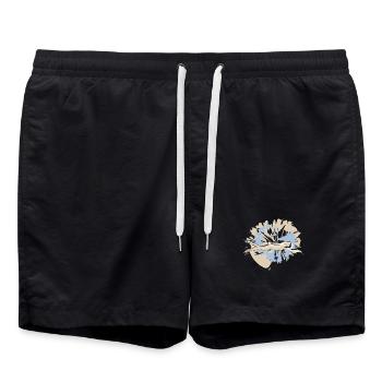 RIKELS Design Nageur 2026 - Short de bain - noir - Devant - AI Model Male 185 light (185cm)