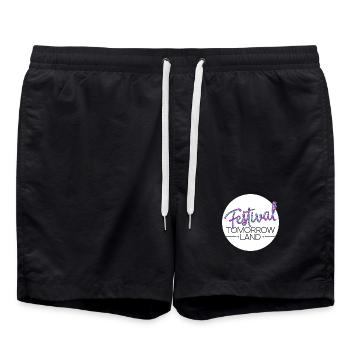 Tomorrowland Festival - Short de bain - noir - Devant - AI Model Male 185 light (185cm)