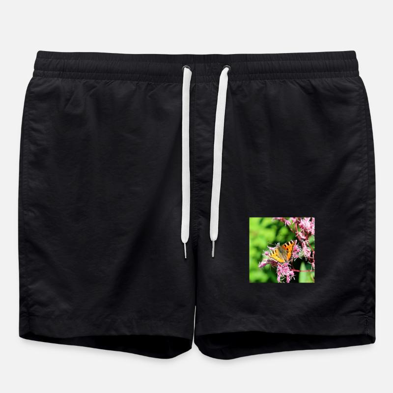 Butterflies - Swim Trunks - black