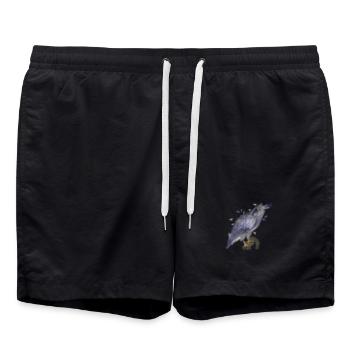 Harpie - Short de bain - noir - Devant - AI Model Male 185 light (185cm)