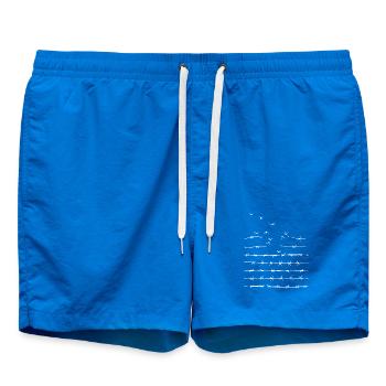 Break free (obscurité) - Short de bain - cobalt blue - Devant
