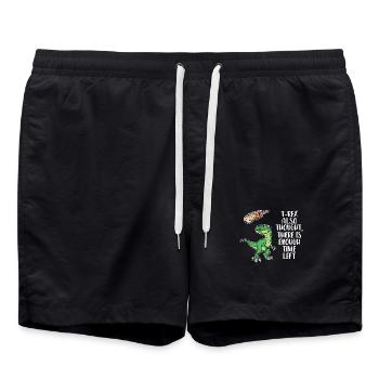 Déclaration sur les dommages environnementaux Terre Environnement Réchauffement climatique - Short de bain - noir - Devant - AI Model Male 185 light (185cm)
