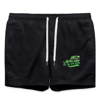 Baum Mutter Natur Umwelt Erde Umweltschutz Planet - Badeshorts - Schwarz - Vorne - AI Model Male 185 light (185cm)