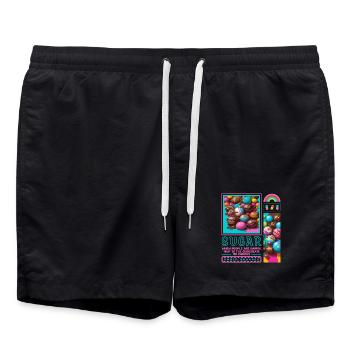 Sugar Man - Swim Trunks - black - Front - AI Model Male 185 light (185cm)