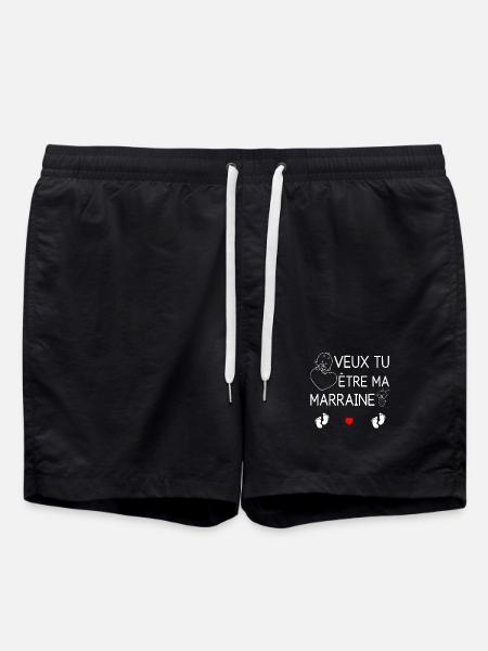Message Affection pour Futur Maman - Short de bain - noir