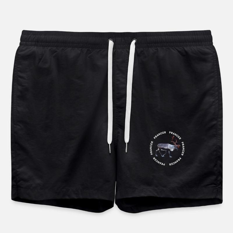 PRANCER - Swim Trunks - black