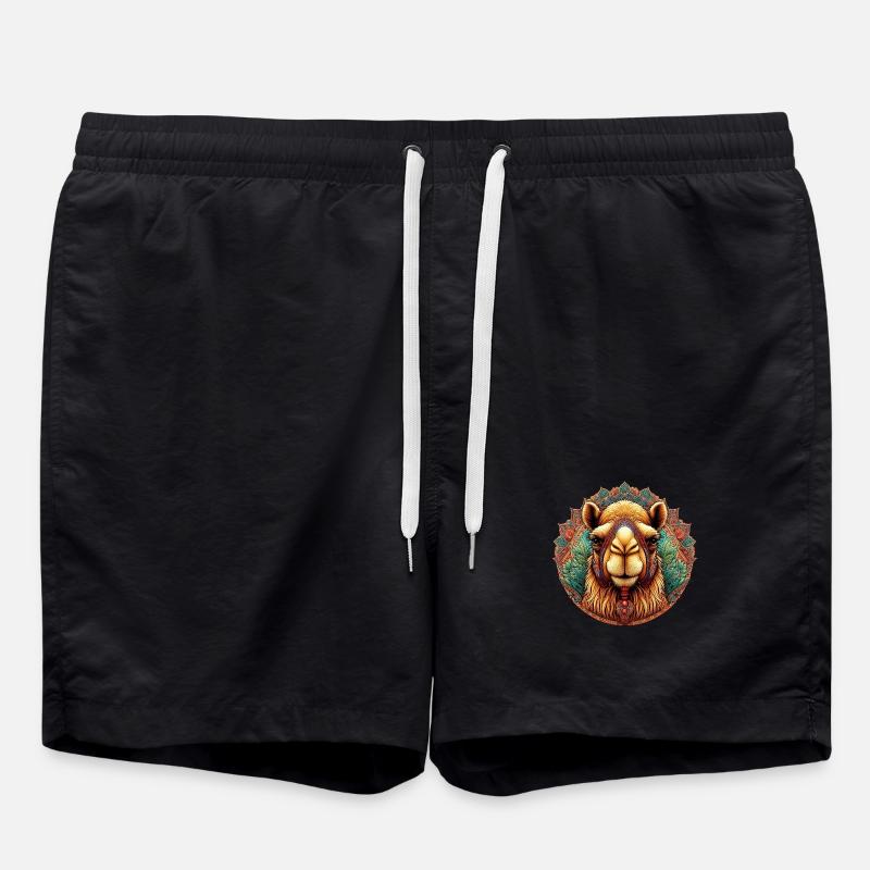 Camel - Swim Trunks - black