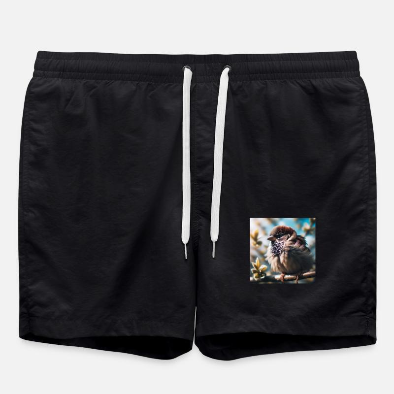 Sparrow - Swim Trunks - black